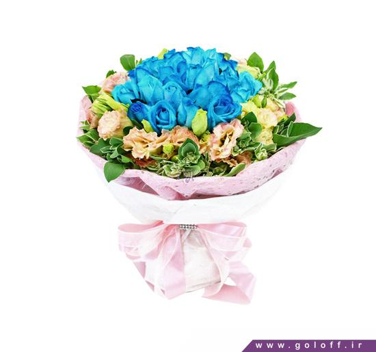 گل فروشی آنلاین - دسته گل رز لیسیانتوس رایان - Rayan | گل آف
